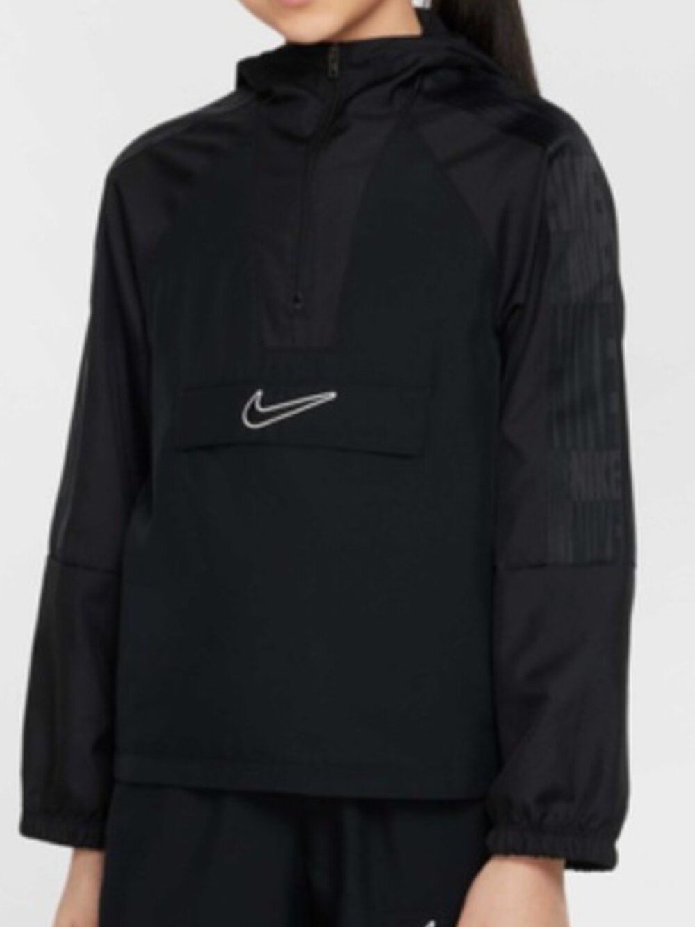 NIKE GIRLS HOODIE DRI-FIT JACKET (SIZE MEDIUM)